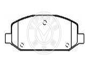 BRAKE PADS GM9041415