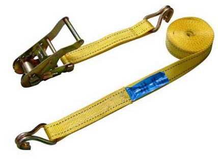 Ratchet tie down with rod hook A008