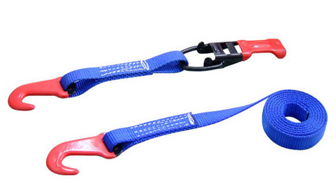 Ratchet tie down with rod hook A015