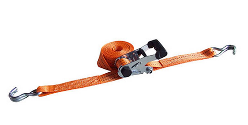 Ratchet tie down with rod hook A016