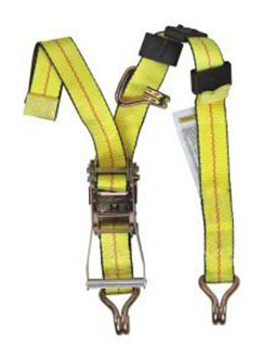 Ratchet tie down with rod hook A049