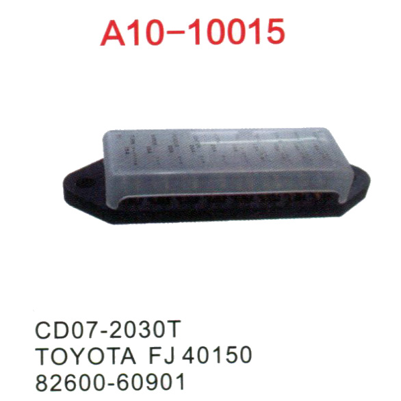 Car fuse and fuse box A10-10015