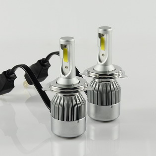 LED head light with dust cover  C6