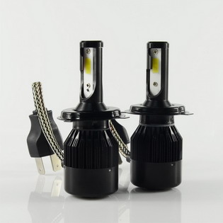 LED head light with dust cover  C6S