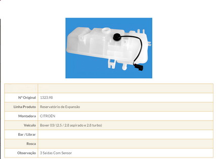 PANSION TANK E556