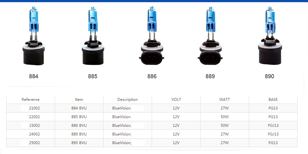 Halogen bulb H11