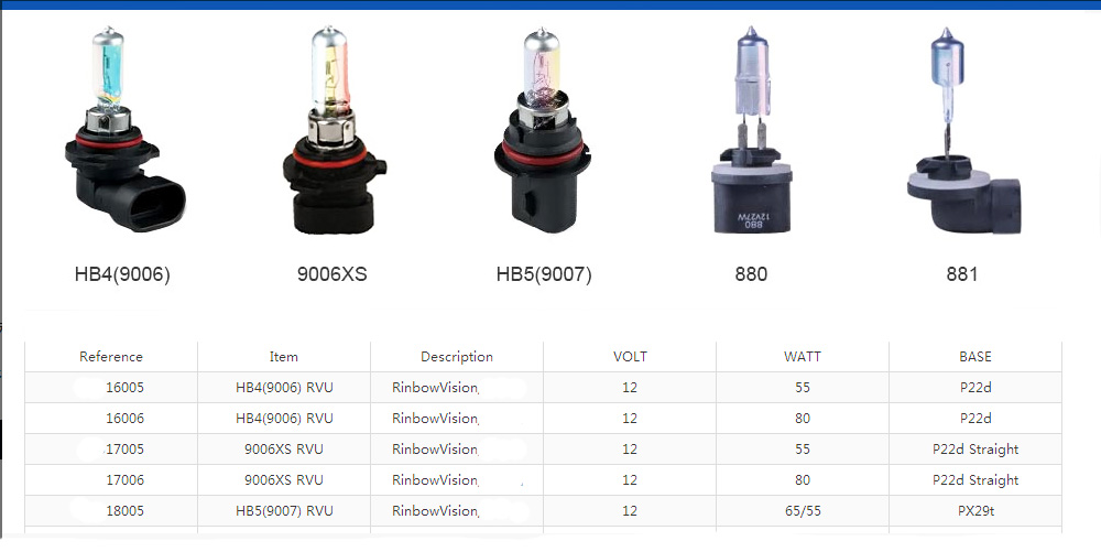 Halogen bulb H18