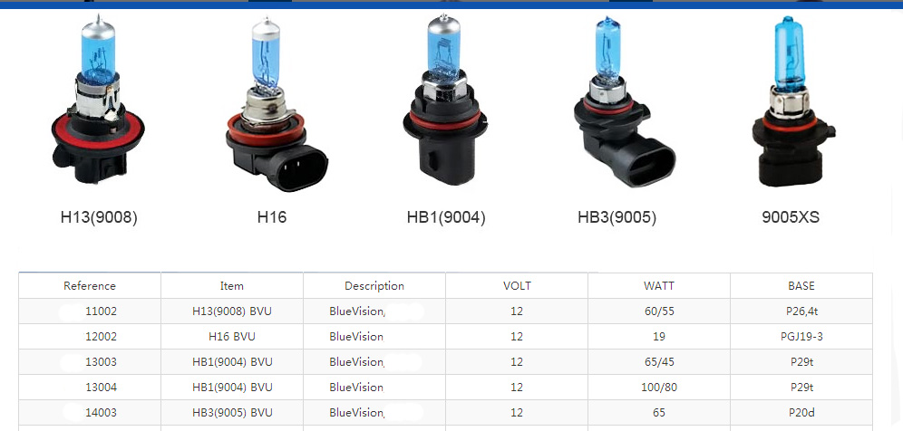 Halogen Bulb H9