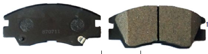 Brake pad MB500813 Brake pad MB500813