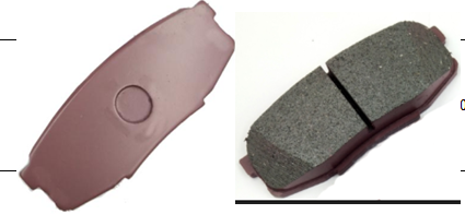 Brake pad 04466-60120 Brake pad 04466-60120
