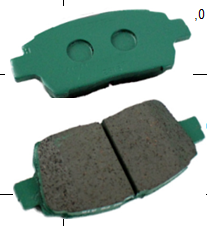 Brake pad 04465-12592 Brake pad 04465-12592