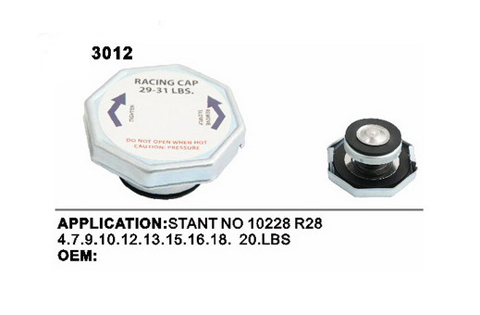 Radiator Cap RC-3012