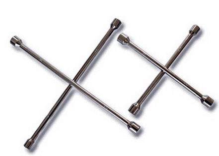 Cross rim wrench fully polished SP-01