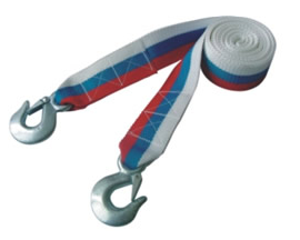 Ratchet tie down with rod hook T002