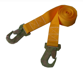 Ratchet tie down with rod hook T008